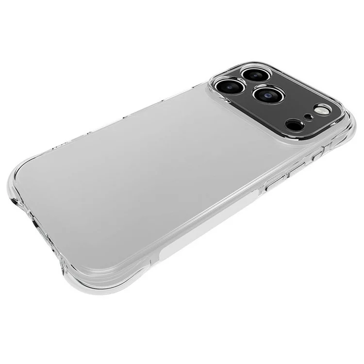 Чехол для iPhone 17 Pro из TPU, прозрачный, нескользящий, защитный