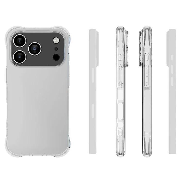 Massenankauf für iPhone 17 Pro Hülle rutschfeste stoßfeste TPU-Klarsichtschutzhülle