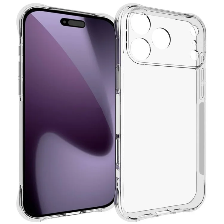 Для iPhone 17 Pro Max TPU Чехол для телефона Нескользящий Прозрачный Мобильный Чехол