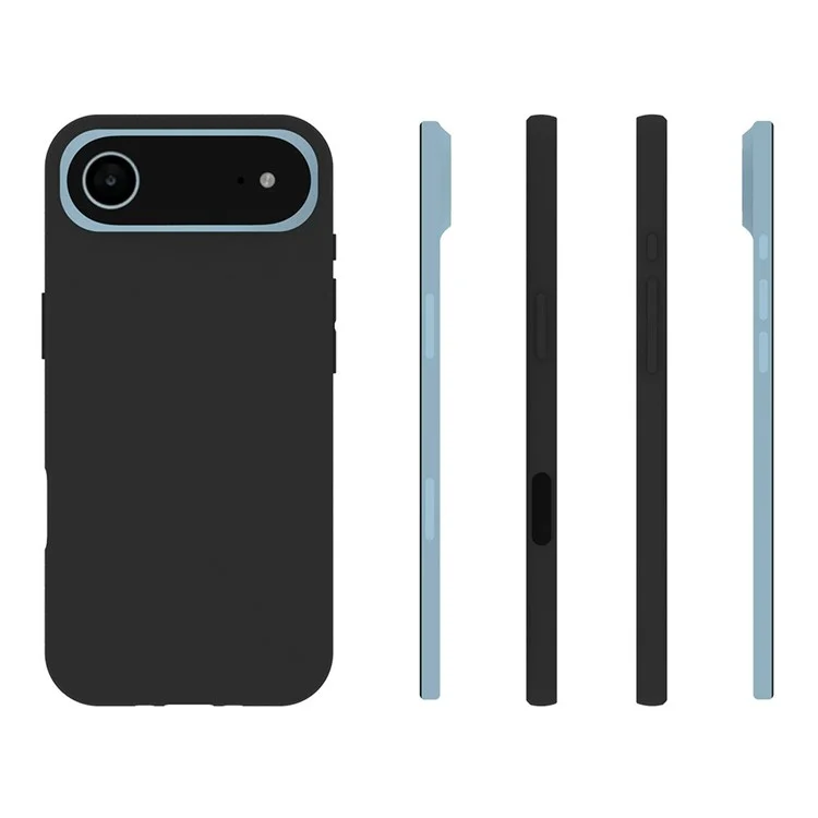 For iPhone 17 Air Case Matte Finish Soft TPU Phone Cover