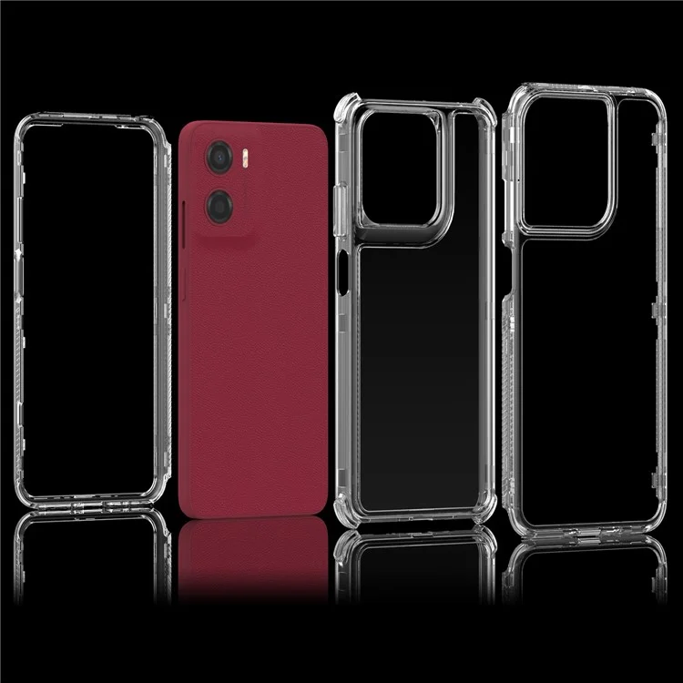 For Motorola Moto G05 4G  /  E15 4G Phone Case Acrylic TPU Clear Mobile Cover