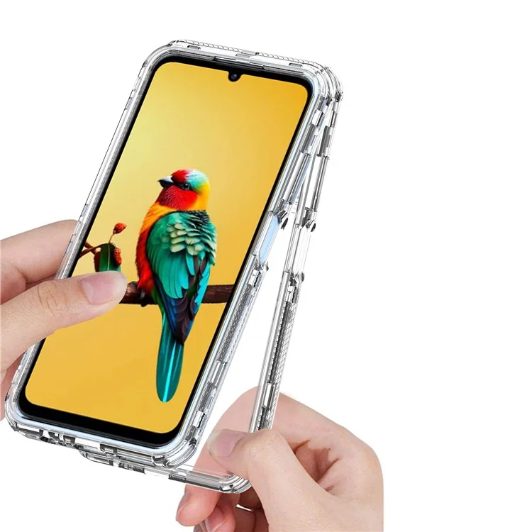 Capa de Telefone Acrílica TPU Transparente para ZTE Blade A55 / A35
