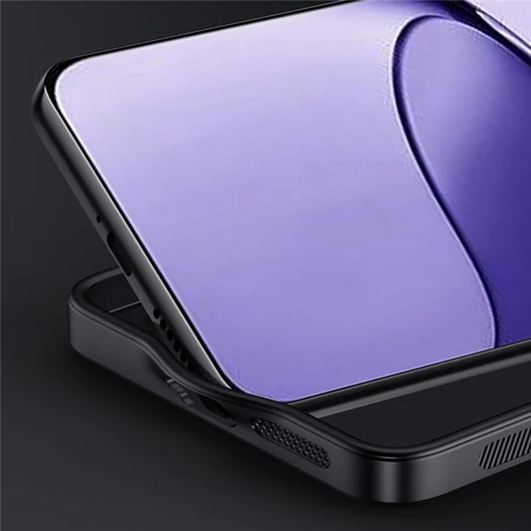 Funda para Xiaomi Redmi Turbo 4 Pro 5G con Textura de Madera, Cuero Sintético y Carcasa de PC y TPU - Negro