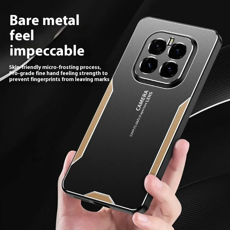 Étui de téléphone For Honor GT Pro en alliage d'aluminium et TPU/PC - Or