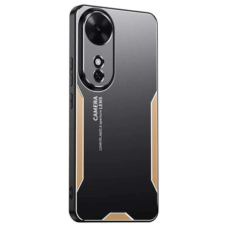 Cover per Honor Play 60 5G in Lega di Alluminio e TPU PC - Oro