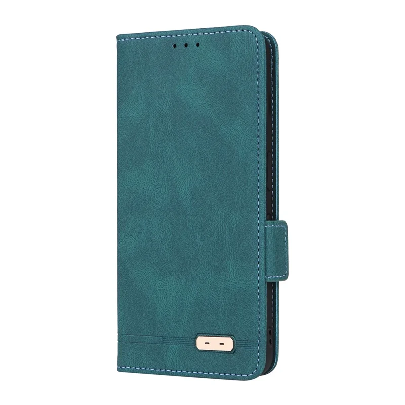For Nothing Phone (3a) Pro Case Leather Wallet Flip Phone Cover with Hardware Decor - Blue
