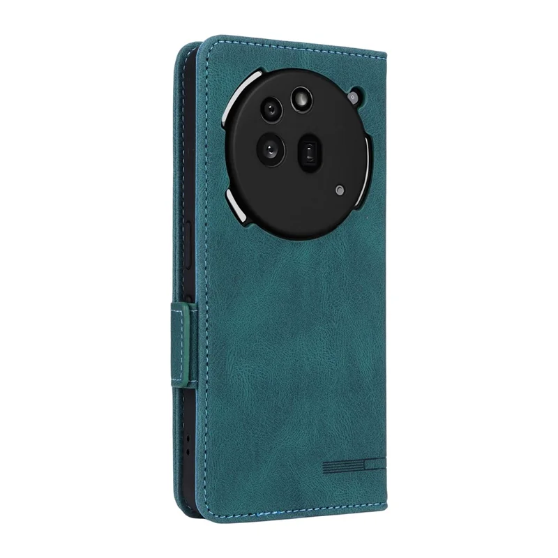 For Nothing Phone (3a) Pro Case Leather Wallet Flip Phone Cover with Hardware Decor - Blue