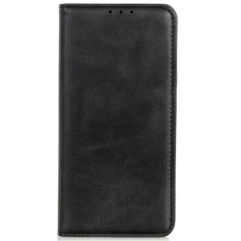 Capa de Couro Dividido para Sony Xperia 1 VII com Carteira Flip - Preto