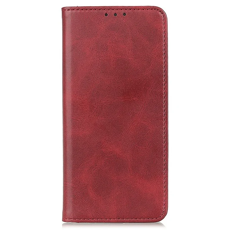 Cover a portafoglio in pelle divisa per Sony Xperia 1 VII - Rosso