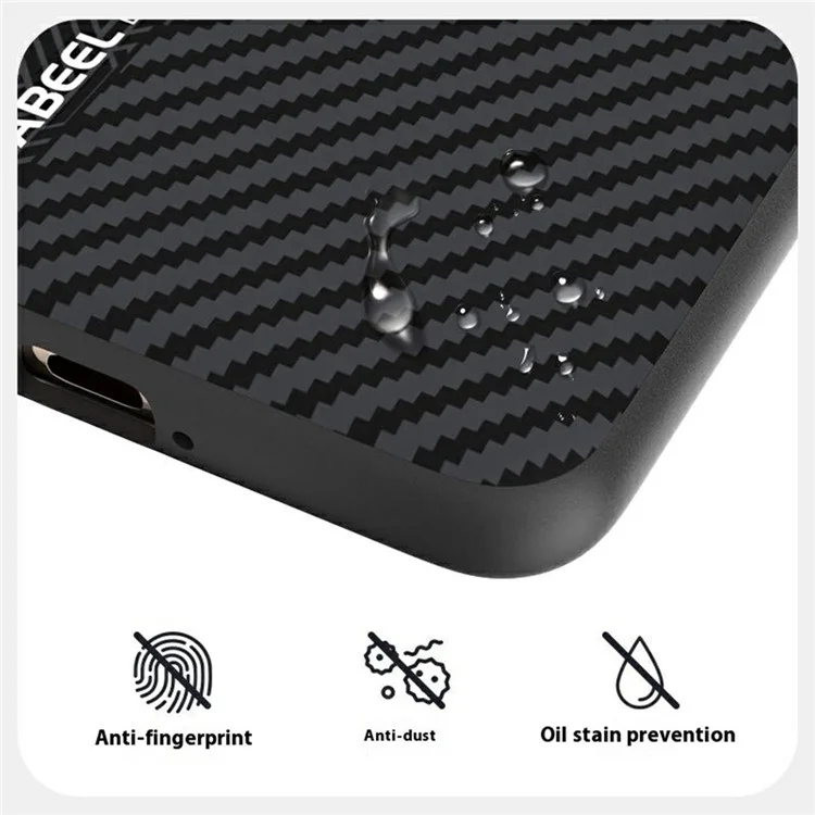 ABEEL For Honor Power 5G Hülle PC + TPU + Aluminiumlegierung + PU-Leder Handyhülle kompatibel mit MagSafe - Textur 1