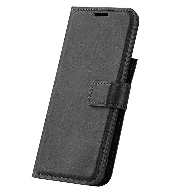 Pour Oppo Reno8 Pro 5G (version Globale) / Reno8 Pro + 5G Téléphone Flip Portefeuille Square Magnem Magnem Flasp Couper PU Téléphone PU Téléphone - le Noir