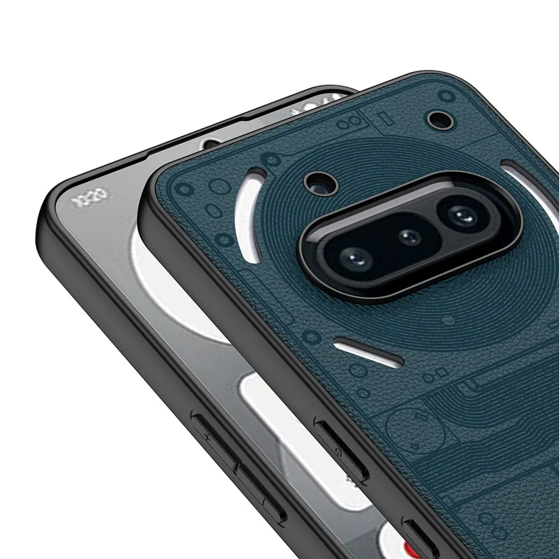 GKK For Nothing Phone (3a) Case Skin-Touch PU + TPU + PC Shockproof Phone Cover - Green