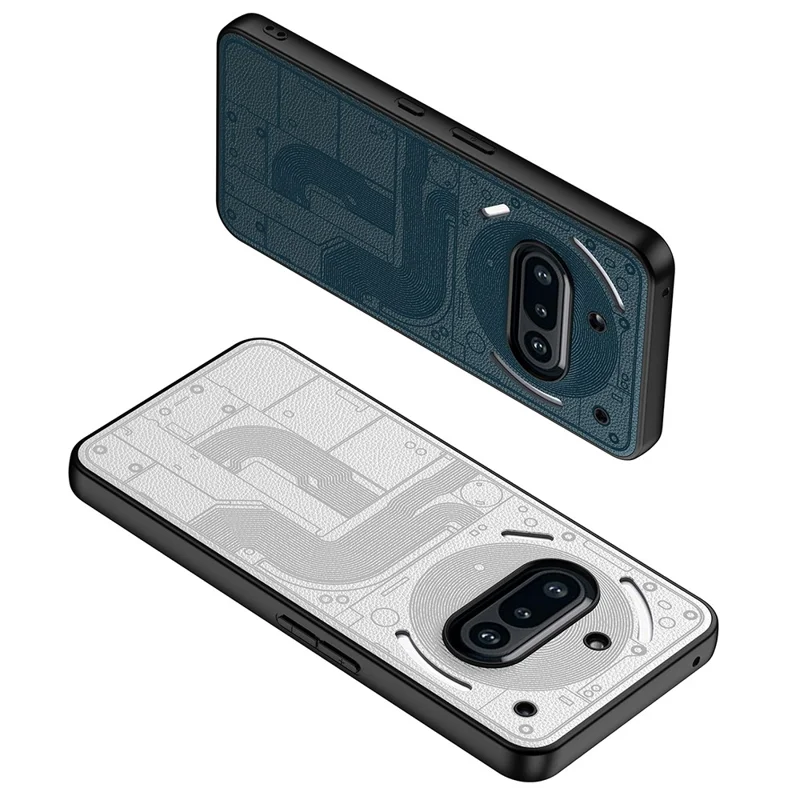 GKK For Nothing Phone (3a) Case Skin-Touch PU + TPU + PC Shockproof Phone Cover - Green