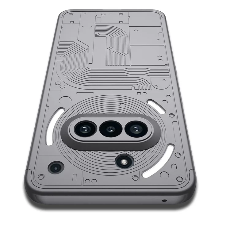 GKK Shield Series For Nothing Phone (3a) Case Detachable Design Hard PC Phone Cover - Grey
