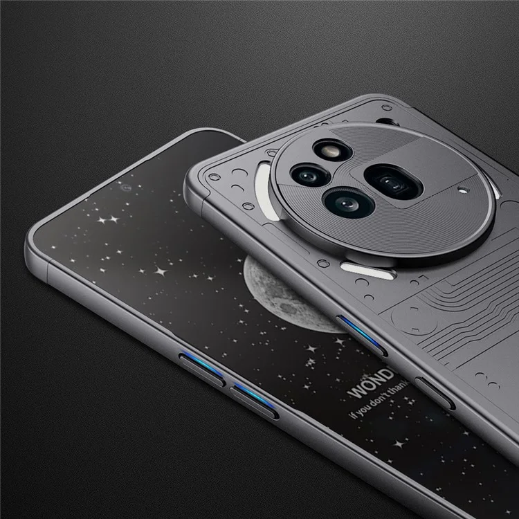 GKK Shield Series For Nothing Phone (3a) Pro Case Detachable Design Hard PC Phone Cover - Grey