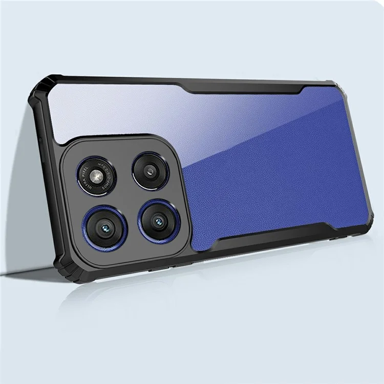 Étui pour Motorola Edge 60 Stylus 5G Coins Renforcés TPU + Coque de Téléphone Transparente en Acrylique