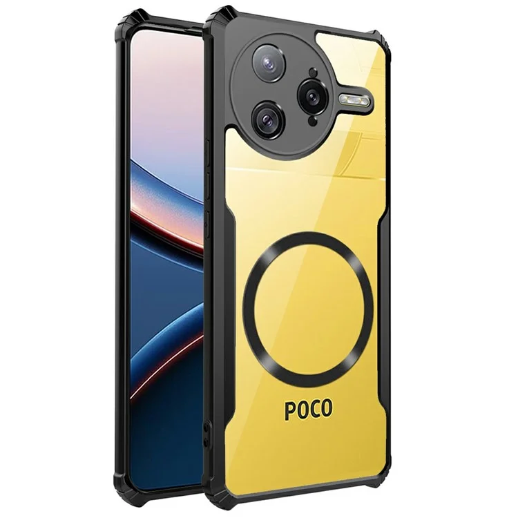 For Xiaomi Poco F7 Ultra 5G  /  Redmi K80 Pro 5G Case Compatible with MagSafe Reinforced Corners TPU + Acrylic Phone Cover