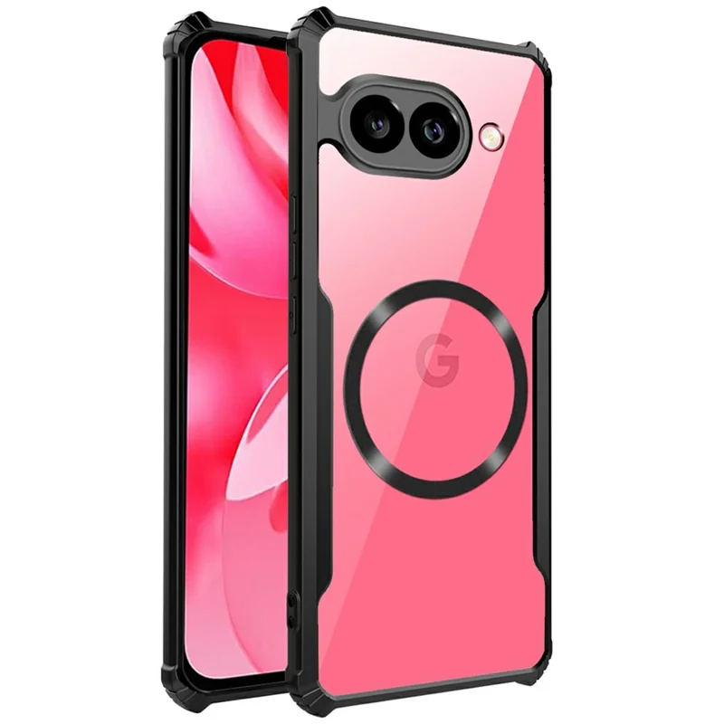 For Google Pixel 9a Magnetic Case Reinforced Corners TPU + Acrylic Phone Cover