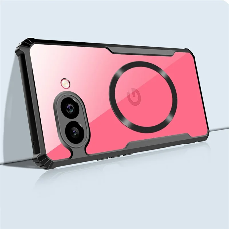 For Google Pixel 9a Magnetic Case Reinforced Corners TPU + Acrylic Phone Cover