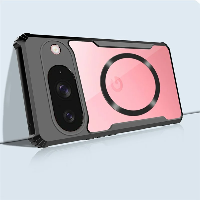 Cover per Google Pixel 10 Compatibile con MagSafe Angoli Rinforzati TPU + Cover Telefonica in Acrilico