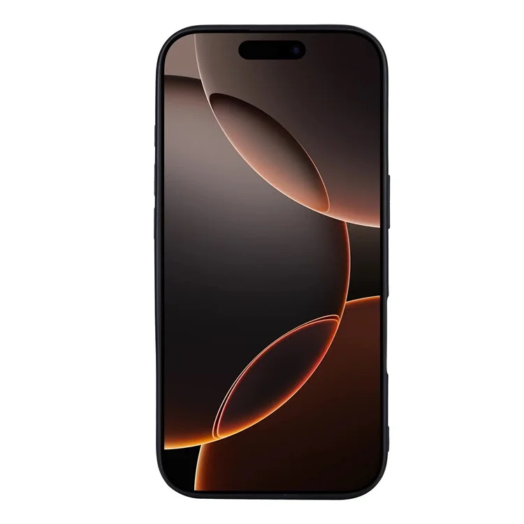VILI D-THS Série pour iPhone 16 Pro Coque Magnétique avec Anneau Support et Dragonne - PC TPU Arrière de Téléphone - Noir