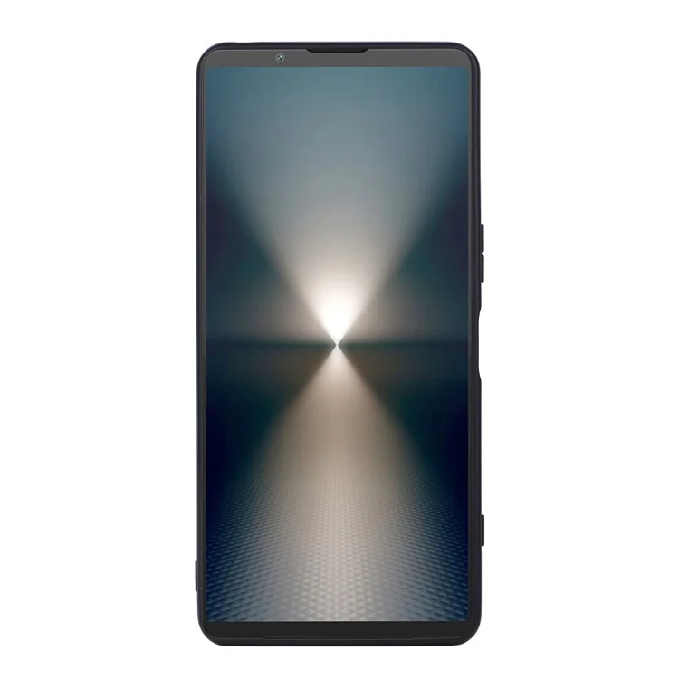 VILI D-THS Series for Sony Xperia 1 VI Magnetic Case Ring Kickstand PC TPU Phone Back Cover with Strap - Black