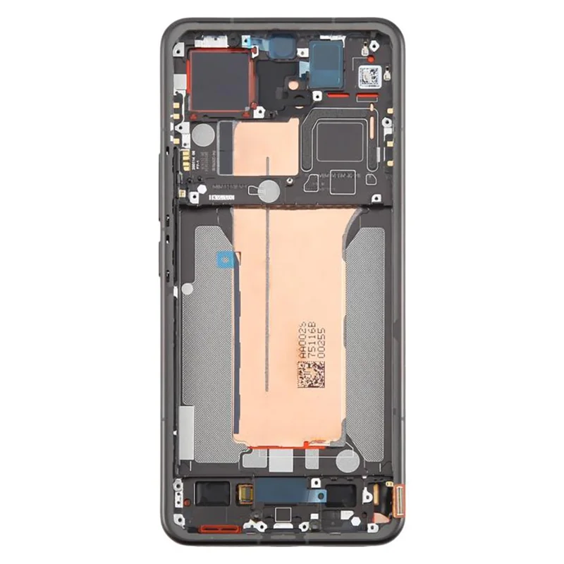 For Xiaomi 15 Pro OEM Grade S AMOLED Screen and Digitizer Assembly + Frame (Without Logo) - Black