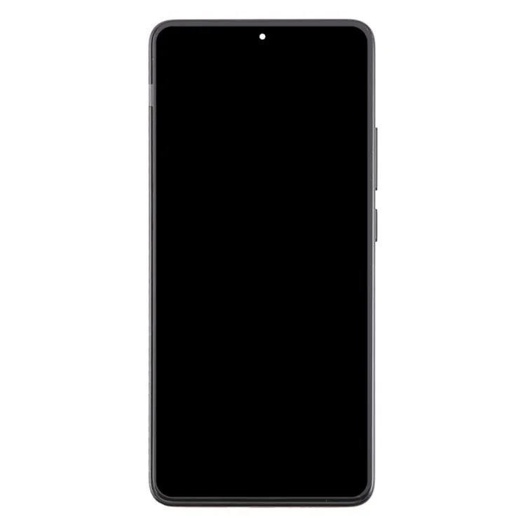 For Xiaomi Redmi Turbo 4 5G / Poco X7 Pro 5G OEM Grade S AMOLED Screen and Digitizer Assembly + Frame (Without Logo) - Black