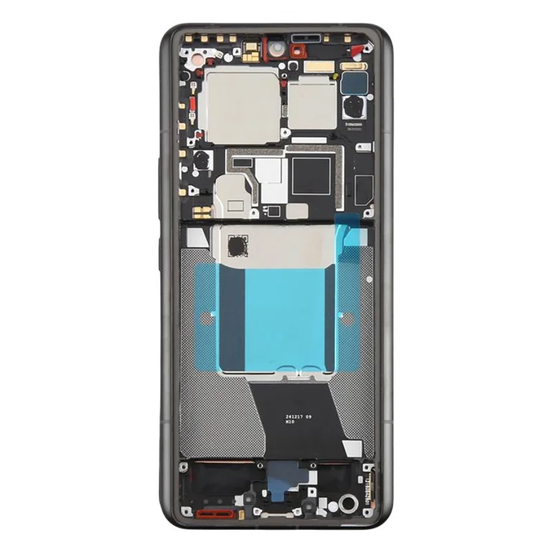 For Xiaomi 14 Ultra OEM Grade S AMOLED Screen and Digitizer Assembly + Frame (Without Logo) - Black