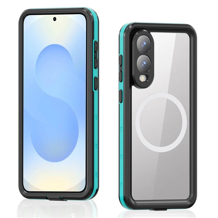 REDPEPPER A Series For Samsung Galaxy S25 Edge Case IP68 Waterproof Phone Cover Compatible with MagSafe - Blue