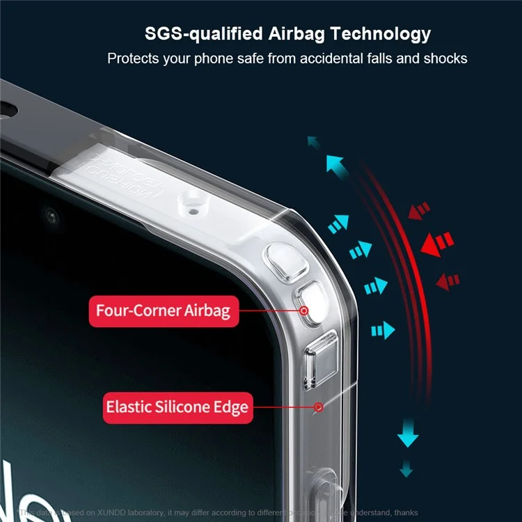 XUNDD For OnePlus 13T 5G Case Dropproof TPU + Acrylic Clear Back Phone Cover