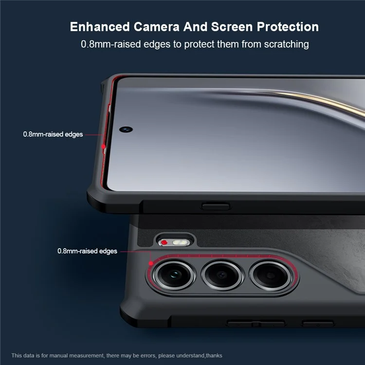 XUNDD Per TECNO Camon 40 4G Cover Antiurto TPU + Acrilico Trasparente Custodia per Cellulare