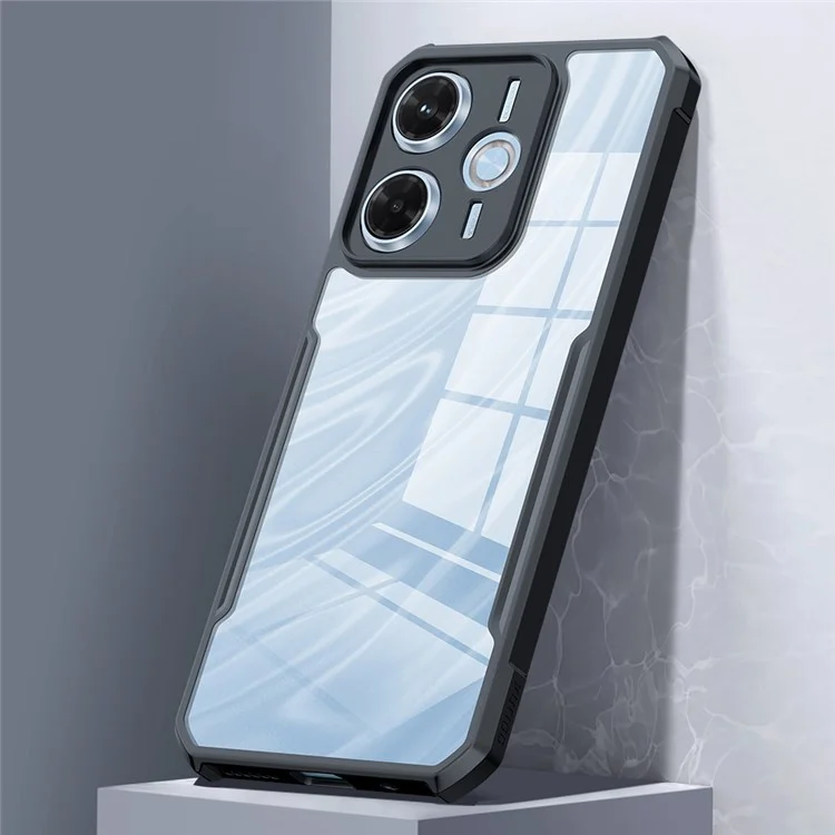 Capa XUNDD para Xiaomi Redmi 13x 4G à Prova de Queda TPU + Acrílico Transparente
