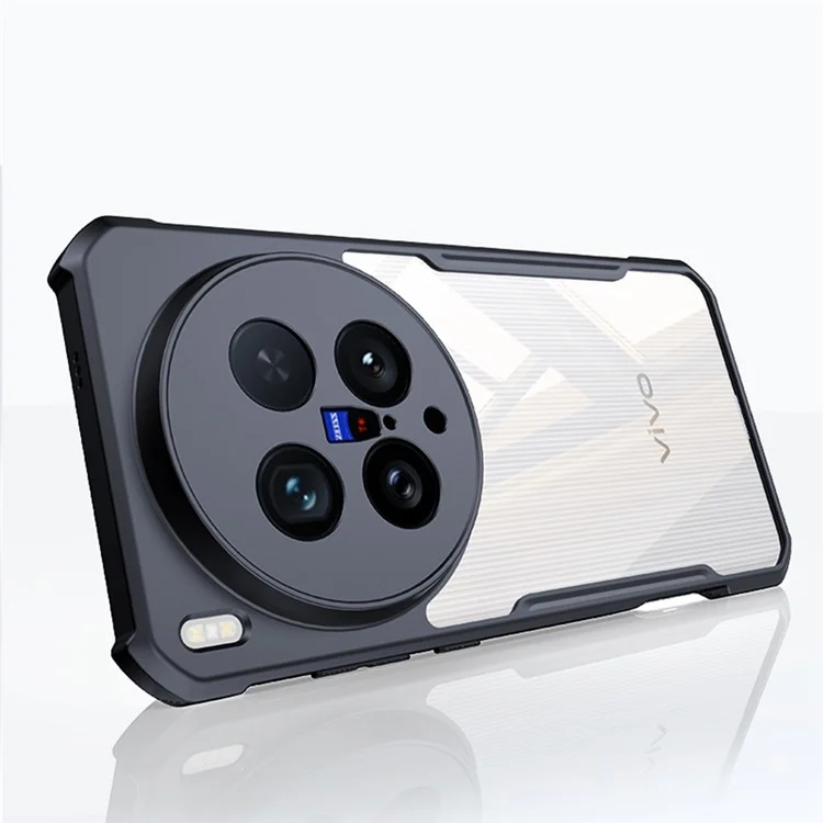 XUNDD For vivo X200 Ultra 5G Case Dropproof TPU + Acrylic Clear Back Phone Cover