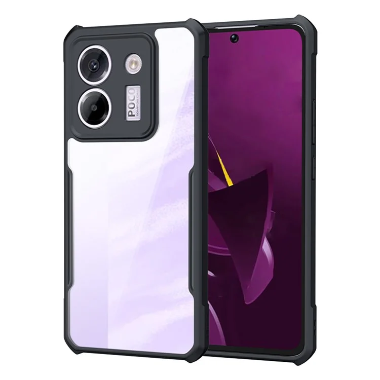 XUNDD For Xiaomi Poco M7 Pro 5G Case Dropproof TPU + Acrylic Clear Back Phone Cover