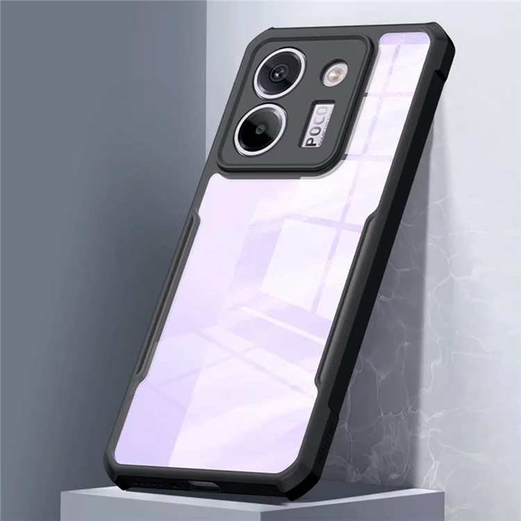 XUNDD For Xiaomi Poco M7 Pro 5G Case Dropproof TPU + Acrylic Clear Back Phone Cover