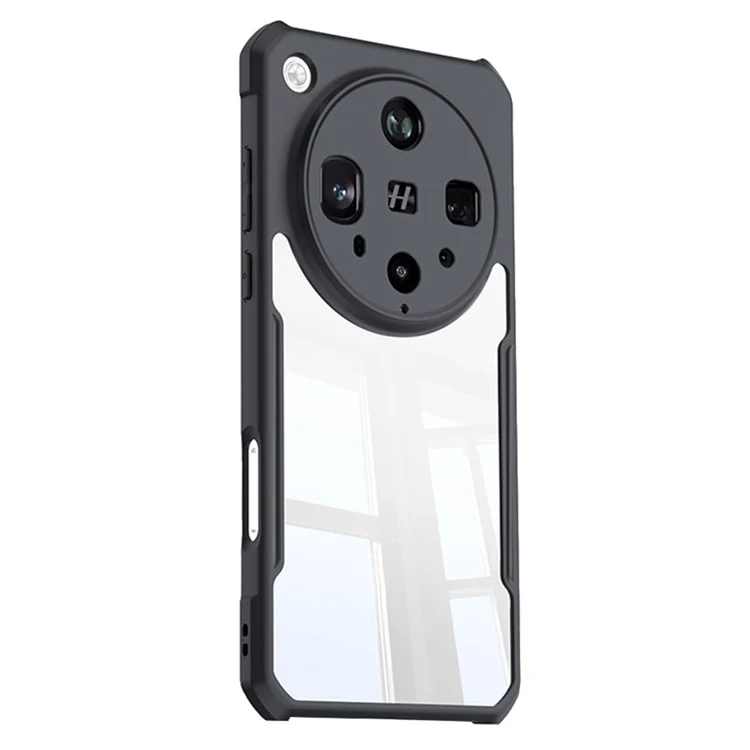 XUNDD per Oppo Find X8 Ultra 5G Cover Antiurto TPU + Acrilico Trasparente Custodia Posteriore per Telefono