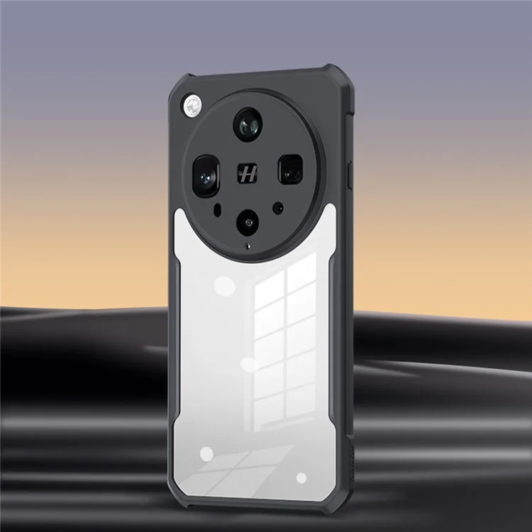 XUNDD per Oppo Find X8 Ultra 5G Cover Antiurto TPU + Acrilico Trasparente Custodia Posteriore per Telefono