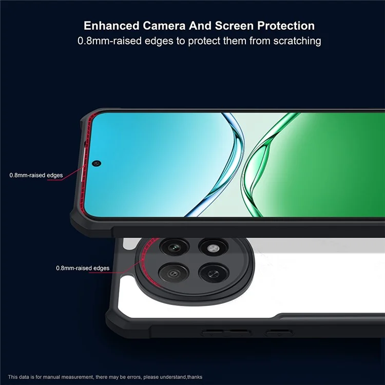 XUNDD For Oppo F29 Pro 5G (Global) / A5 Pro 5G (China) Case Dropproof TPU + Acrylic Clear Back Phone Cover