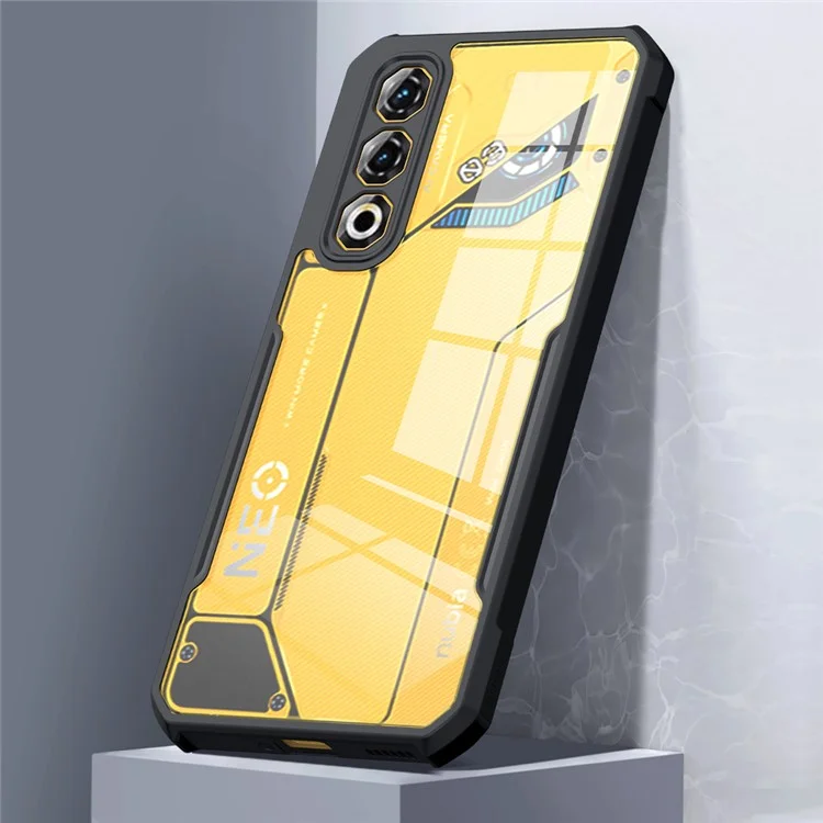 Capa XUNDD para ZTE nubia Neo 3 GT 5G à Prova de Quedas TPU + Acrílico Transparente para Celular