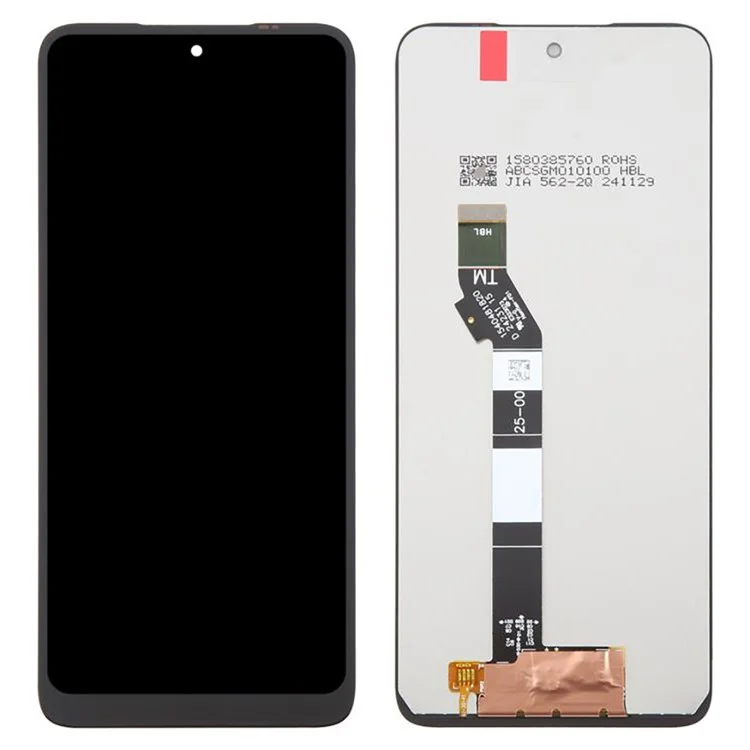 For Motorola Moto G35 5G Grade C LCD Screen and Digitizer Assembly Replacement Part (Without Logo)
