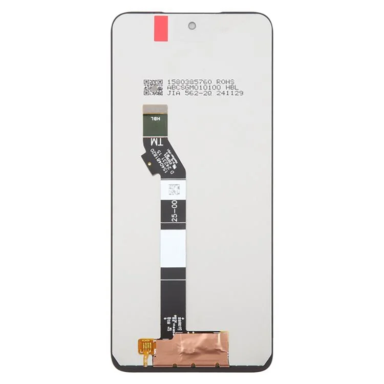 For Motorola Moto G35 5G Grade C LCD Screen and Digitizer Assembly Replacement Part (Without Logo)