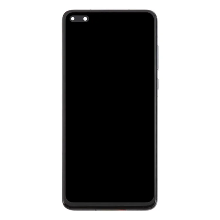 Für Huawei P40 Klasse C LCD-Bildschirm und Digitizer-Einheit + Rahmen (TFT-Technologie) (Ohne Logo) - Schwarz
