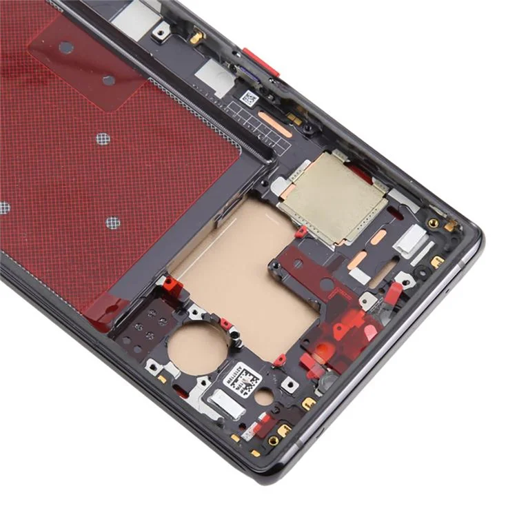 Pour Huawei Mate 30 Pro 4G / 5G Écran LCD de Classe C et Assemblage Numériseur + Châssis (Technologie TFT) (Sans Logo) - Or - Noir