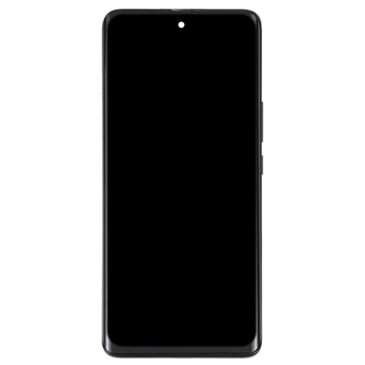 Für Huawei nova 8 4G OEM Klasse S OLED-Bildschirm und Digitizer-Baugruppe + Rahmen (ohne Logo) - Schwarz