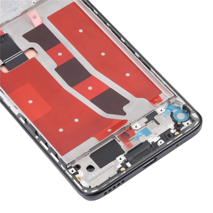 Für Huawei nova 8 4G OEM Klasse S OLED-Bildschirm und Digitizer-Baugruppe + Rahmen (ohne Logo) - Schwarz
