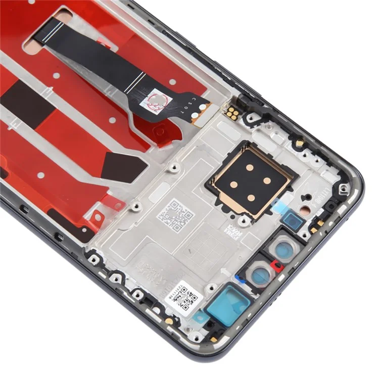 Für Huawei nova 12 Pro 5G OEM-Qualität S OLED-Bildschirm und Digitizer-Einheit + Rahmen (Ohne Logo) - Schwarz