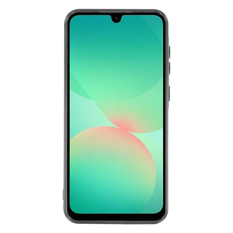 For Samsung Galaxy A26 5G Case IMD Glitter TPU Phone Cover Large Camera Cutout - Black