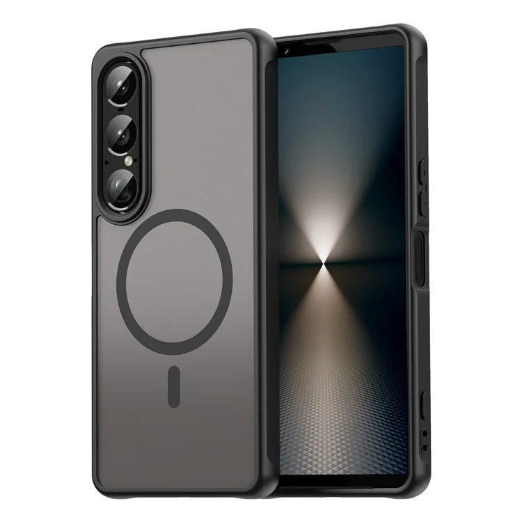 Bulk Purchasing For Sony Xperia 1 VII Case Compatible with MagSafe Anti Drop PC + TPU Phone Cover - Black