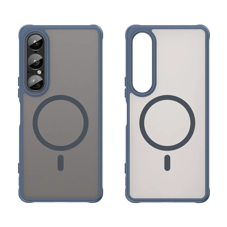 Bulk Purchasing For Sony Xperia 1 VII Case Compatible with MagSafe Anti Drop PC + TPU Phone Cover - Blue